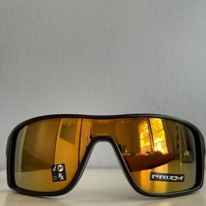 Oakley Prizm Sunglasses with Black Frame and Gold Lenses